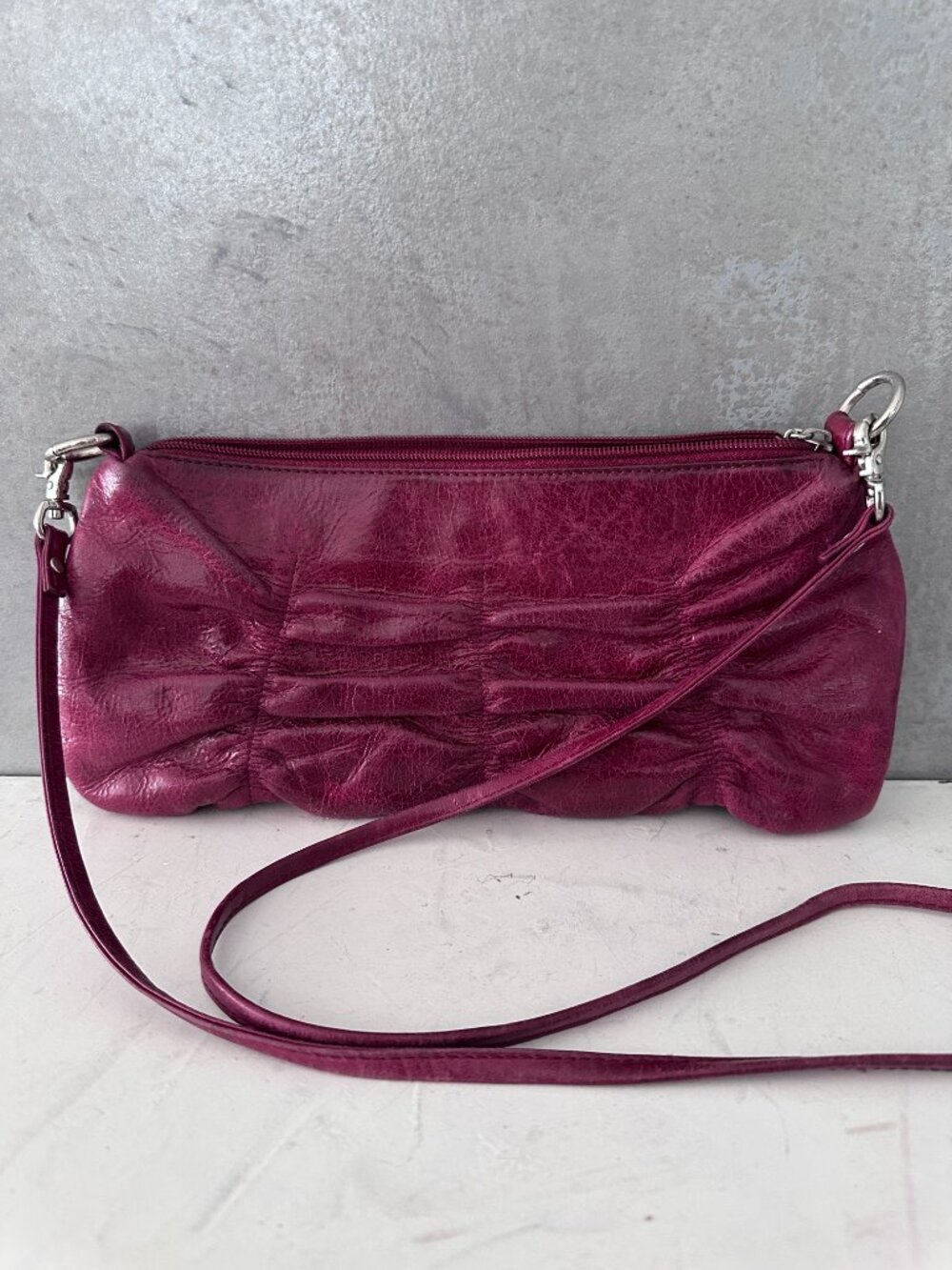 vintage hobo shoulder bag .Hobo International Women's Vintage Leather Crossbody